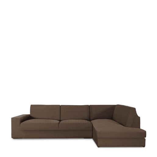 Capa do Sofá Eysa JAZ Castanho 110 x 120 x 500 cm Capa do Sofá Eysa JAZ Castanho 110 x 120 x 500 cm