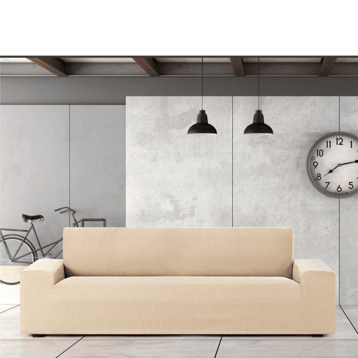 Conjunto de capas para sofá Eysa TROYA Branco 70 x 110 x 210 cm 2 Peças