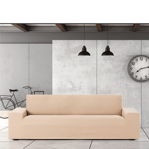 Conjunto de capas para sofá Eysa TROYA Bege 70 x 110 x 210 cm 2 Peças
