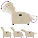 Sillón Reclinable Sillón Reclinable Crema