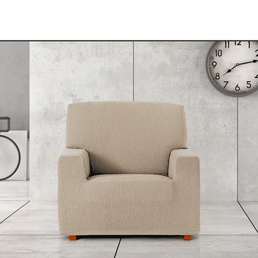 Conjunto de capas para sofá Eysa TROYA Marrom claro 70 x 110 x 210 cm 3 Peças