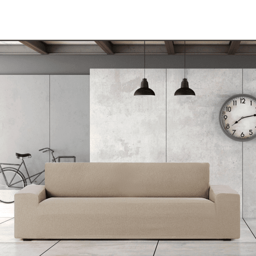 Conjunto de capas para sofá Eysa TROYA Marrom claro 70 x 110 x 210 cm 2 Peças