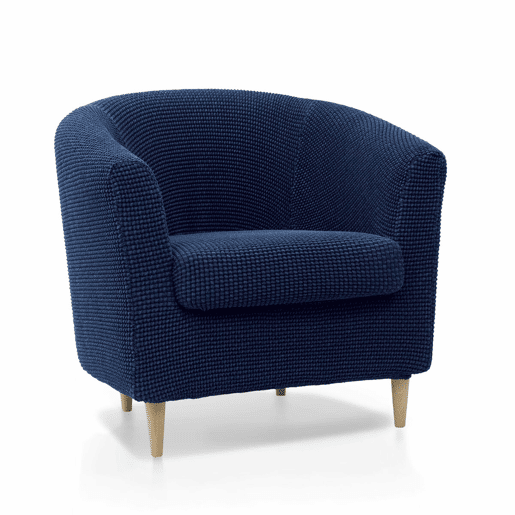 Capa para poltrona Sofaskins NIAGARA 1 lugar - Azul Marinho