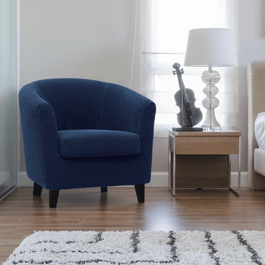 Capa para poltrona Sofaskins NIAGARA 1 lugar - Azul Marinho