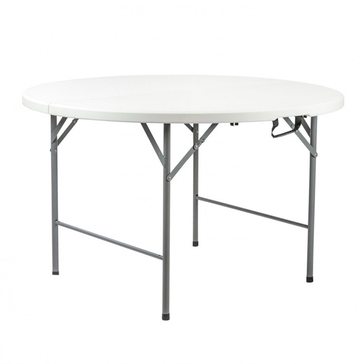 Mesa Plegable Portátil Resina Efecto Granito 7house 121x121