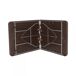 Mesa Plegable Rectangular Efecto Ratán Thinia Home Mesa Plegable Rectangular Efecto Ratán Thinia Home Marrón