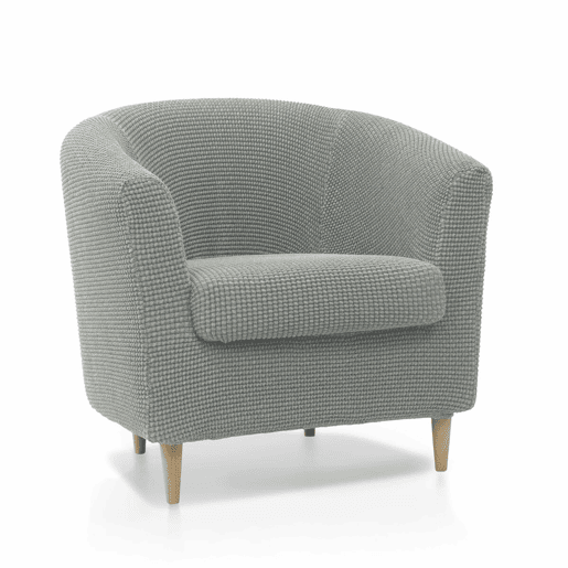 Capa para poltrona Sofaskins NIAGARA 1 lugar - Cinzento Claro