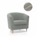 Funda para sillón NIAGARA Funda para sillón NIAGARA Gris Claro
