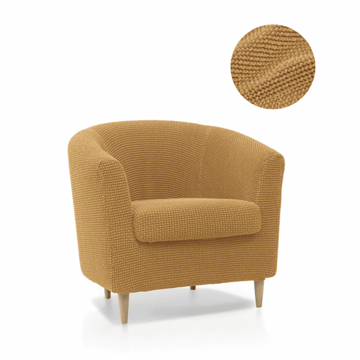 Capa para poltrona Sofaskins NIAGARA 1 lugar - Amarelo Capa para poltrona Sofaskins NIAGARA 1 lugar - Amarelo