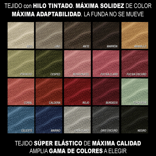 Capa para poltrona Sofaskins NIAGARA 1 lugar - Amarelo Capa para poltrona Sofaskins NIAGARA 1 lugar - Amarelo