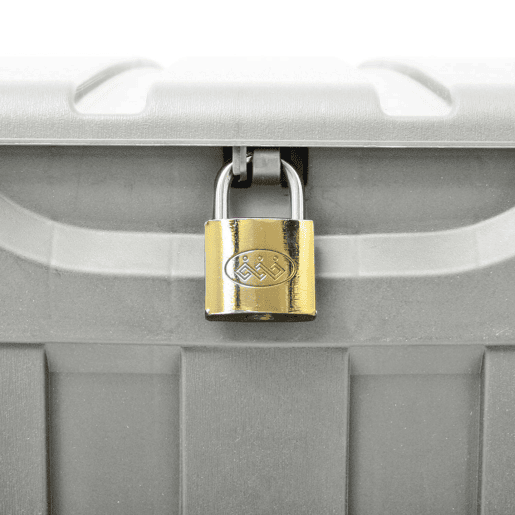 Baú Externo 340 Litros de Resina 118x53x57cm Thinia Home