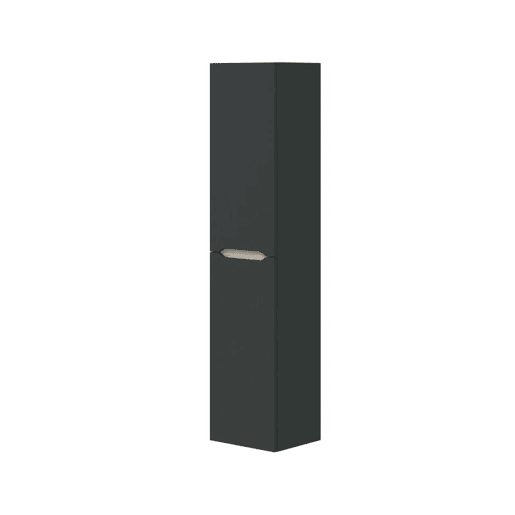 Columna de baño suspendida Lotto Antracita - Roble 31 x 135 x 26 cm