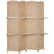 Biombo Fibra de Papel HOMCOM, hogar - decoración Biombo Fibra de Papel HOMCOM, hogar - decoración Marrón