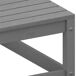 Sofás de esquina de jardín 2 uds madera maciza de pino Sofás de esquina de jardín 2 uds madera maciza de pino Gris