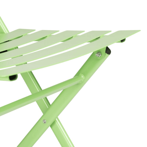 Conjunto de mesa e 2 cadeiras dobráveis para exterior Gio Pistacho 60 x 71,5 x 60 cm