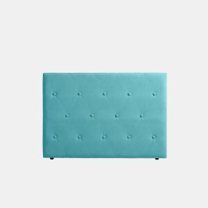 Cabeceira Estofada VENICE Aqualine 100x115x12 cm - TURQUESA - Moonia