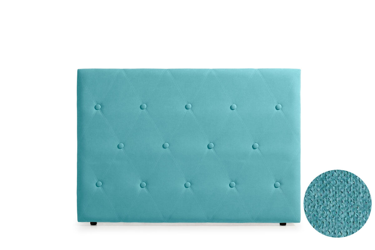 Cabecero Tapizado VENICE Acualine 145 Turquesa