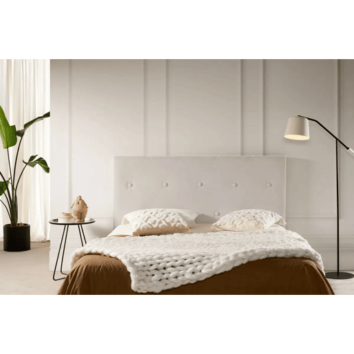 Cabeceira Estofada VENICE Aqualine 130x115x12 cm - Moonia