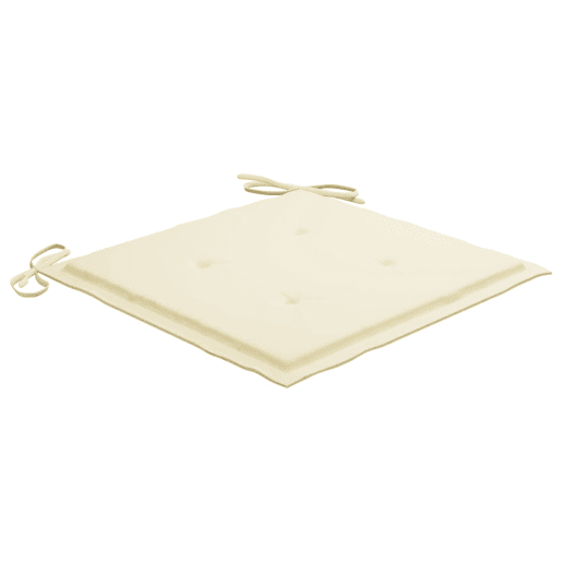 vidaXL Cadeiras de jardim dobráveis c almofadões 4 pcs teca maciça vidaXL Cadeiras de jardim dobráveis c almofadões 4 pcs teca maciça