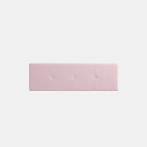 Cabeceira Estofada ALTEA Aqualine 210x50x5 cm - Rosa Claro - Moonia