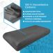 Almohada Viscoelástica Carbono Plus 75x40 Almohada Viscoelástica Carbono Plus 75x40 Blanco/ Gris