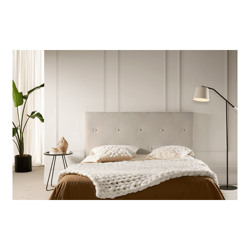 Cabeceira Estofada VENICE Aqualine 100x115x12 cm - Moonia