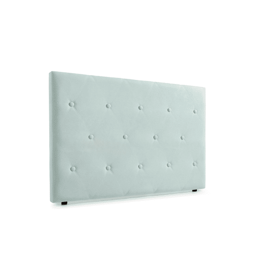 Cabeceira Estofada VENICE Aqualine 210x115x12 cm - VERDE ÁGUA - Moonia