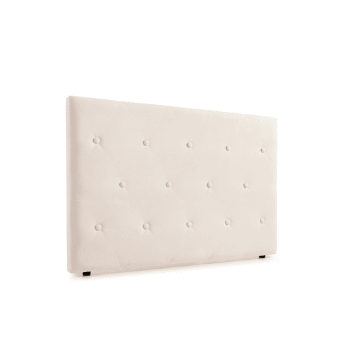 Cabeceira Estofada VENICE Aqualine 220x115x12 cm - BEGE - Moonia