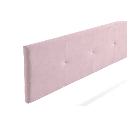 Cabeceira Estofada ALTEA Aqualine 190x50x5 cm - Rosa Claro - Moonia