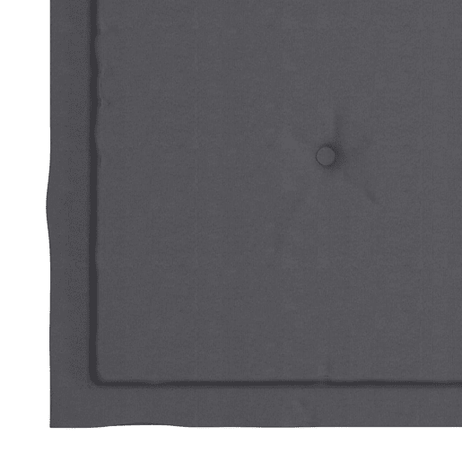 vidaXL Cadeiras de jardim dobráveis c almofadões 4 pcs teca maciça