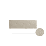 Cabeceira Estofada ALTEA Aqualine 190x50x5 cm - Bege Torrado - Moonia