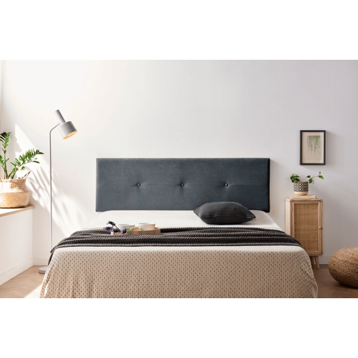 Cabeceira Estofada NAPOLI Aqualine 100x50x5 cm - Moonia