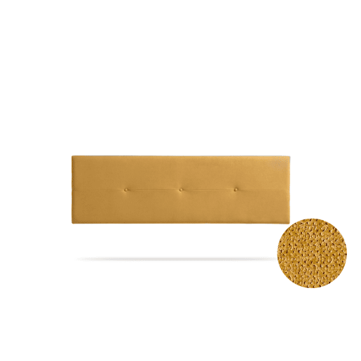 Cabeceira Estofada NAPOLI Aqualine 90x50x5 cm - Moonia