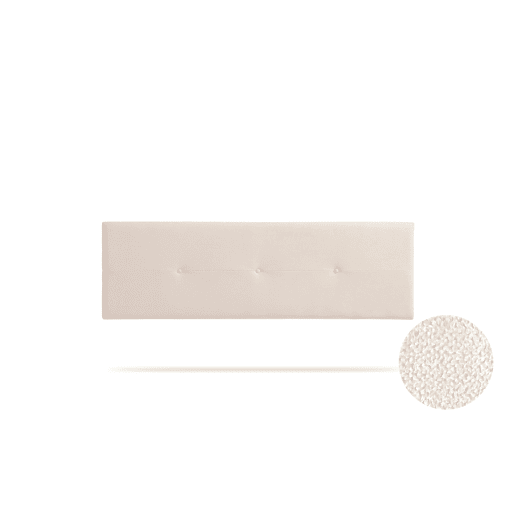 Cabeceira Estofada NAPOLI Aqualine 100x50x5 cm - Moonia