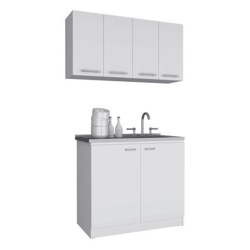 Conjunto de cozinha Naples, Máquina de lavar louça + armário superior Conjunto de cozinha W47 Conjunto de cozinha Naples, Máquina de lavar louça + armário superior Conjunto de cozinha W47