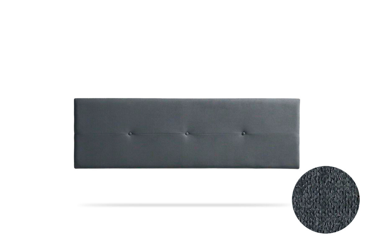 Cabecero Tapizado NAPOLI Acualine 145 Gris Oscuro
