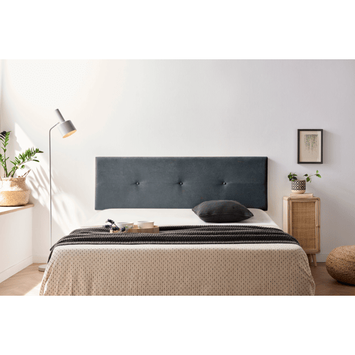 Cabeceira Estofada NAPOLI Aqualine 145x50x5 cm - Moonia