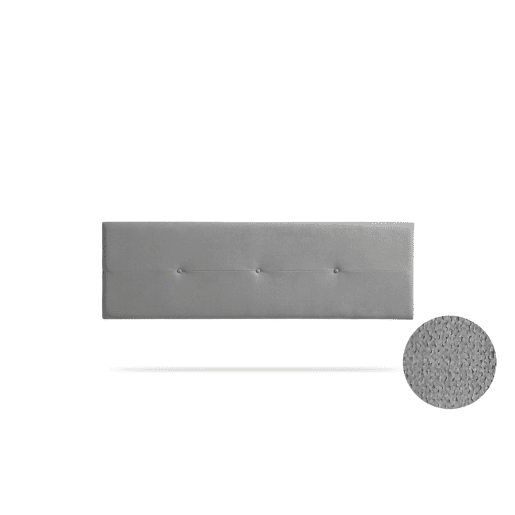 Cabeceira Estofada NAPOLI Aqualine 170x50x5 cm - Moonia