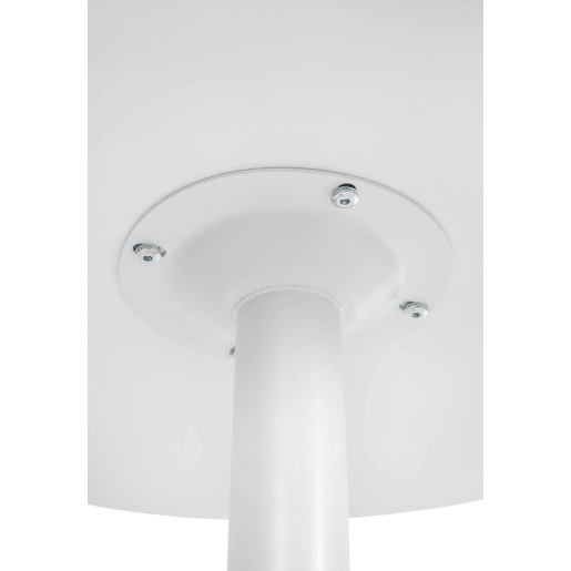 Mesa Alta de Bar con Tablero Redondo Madera Blancoblanco Ø 60 cm