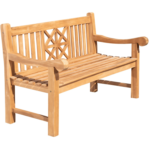 Banco de teca Florida Madera Teca 72X150X92 cm