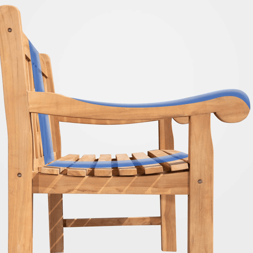 Banco de teca Florida Madera Teca 72X150X92 cm