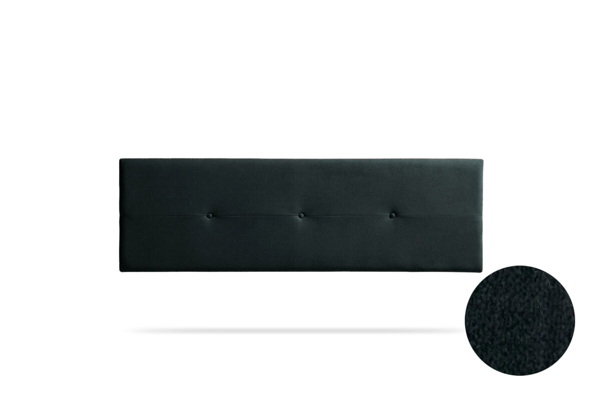 Cabecero Tapizado NAPOLI Acualine 145 Negro