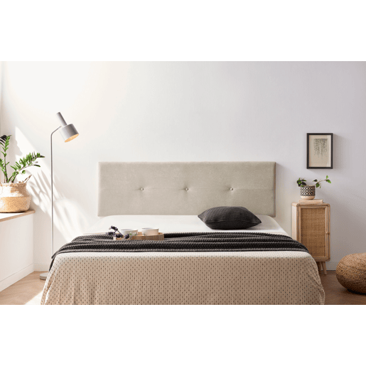 Cabeceira Estofada NAPOLI Aqualine 160x50x5 cm - Moonia