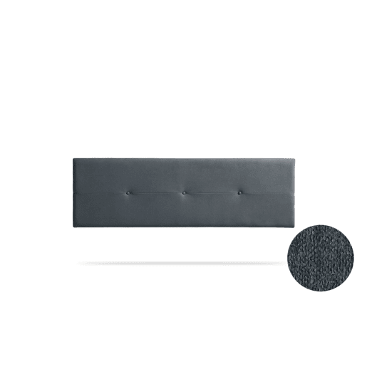 Cabeceira Estofada NAPOLI Aqualine 90x50x5 cm - Moonia