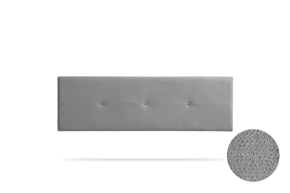Cabecero Tapizado NAPOLI Acualine 145 Gris Claro