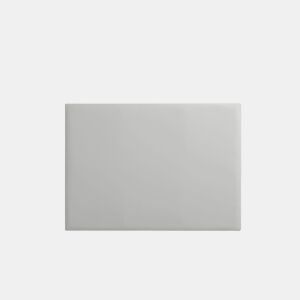 Cabeceira Estofada NEUS Pele Sintética 90x120x5 cm - CINZA CLARO - Moonia