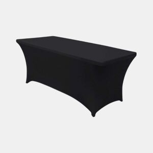 Capa Protetora para Mesa Retangular Preta 150x70x74cm RDM Design&Basic