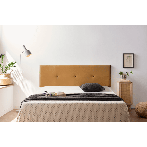 Cabeceira Estofada NAPOLI Pele Sintética 115x50x5 cm - Moonia