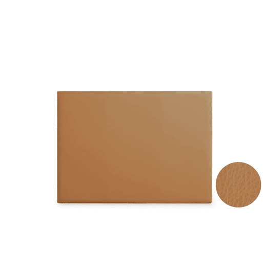 Cabeceira Estofada NEUS Pele Sintética 160x120x5 cm - Castanho Claro - Moonia