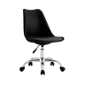 Cadeira Secretária com Rodas Eyre Preto 97x47x58cm Thinia Home